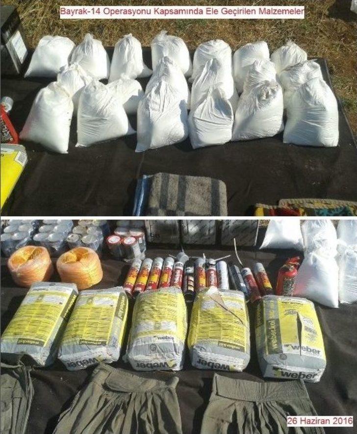 Lice’de Eyp Yapımında Kullanılan Çok Sayıda Malzeme Ele Geçirildi G5