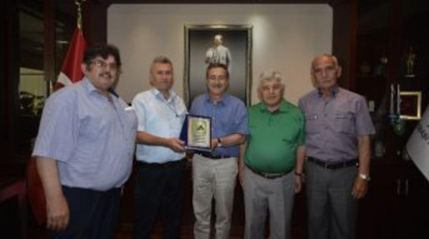 Yalımkaya Derneği&rsquo;nden Başkan Ata&ccedil;&rsquo;a Ziyaret