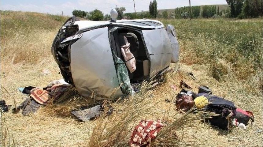 Yozgat&rsquo;ta Trafik Kazası: 1 &Ouml;l&uuml;, 4 Yaralı