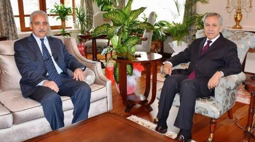 Arın&ccedil;&rsquo;tan, Vali G&uuml;ven&ccedil;er&rsquo;e Ziyaret