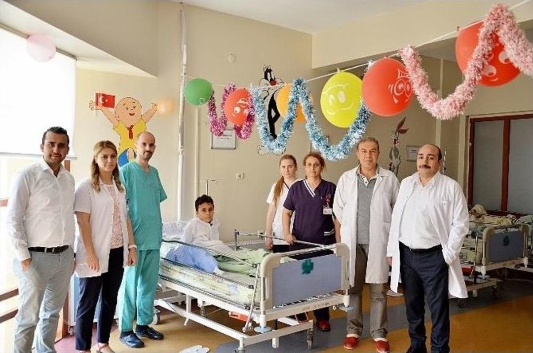 Mehmet Akif İnan Hastanesi &Ccedil;ocuklar İ&ccedil;in Eğlenceli Hale Getirildi