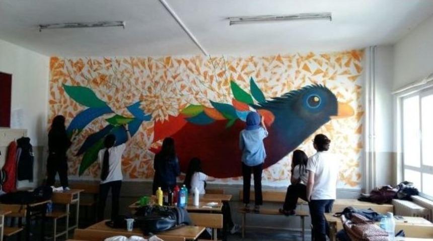 Kartallı &Ouml;ğrencilerden Renkli Dayanışma