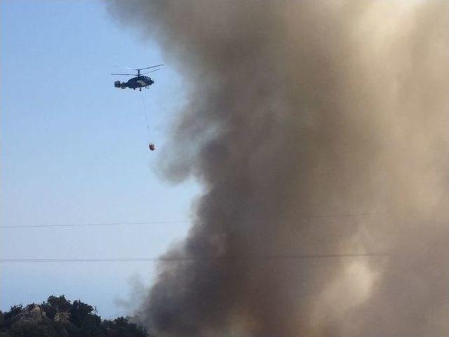 Antalya&rsquo;da &Ccedil;&ouml;pl&uuml;k Yangını 2