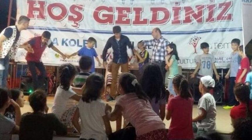 Sevgi Evlerindeki &Ccedil;ocuklar Doyasıya Eğlendi