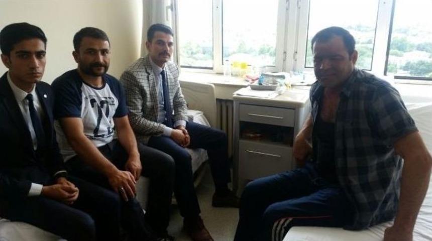 &Uuml;lk&uuml; Ocukları Gazileri Gata&rsquo;da Ziyaret Etti