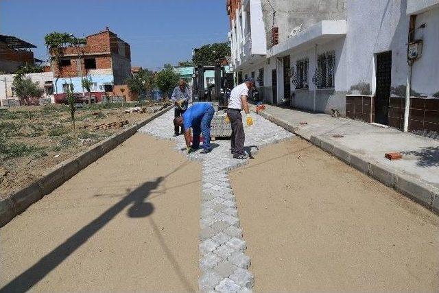 Turgutlu Belediyesi’nden Parke Taşı Hamlesi