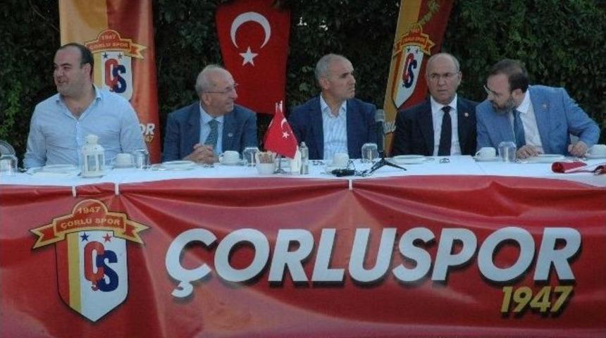 &Ccedil;orluspor 1947&rsquo;den İftar Yemeği Ve Basın Toplantısı