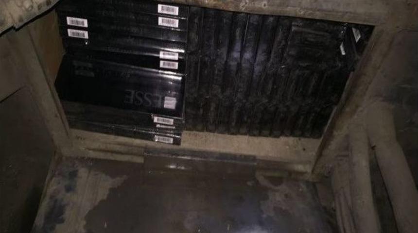 Yabancı Plakalı Otob&uuml;se Zulalanmış 7 Bin 500 Ka&ccedil;ak Sigara Ele Ge&ccedil;irildi