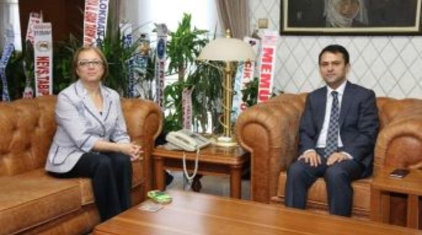 Rekt&ouml;r Kılı&ccedil;&rsquo;tan Vali İlhami Aktaş&rsquo;a Ziyaret