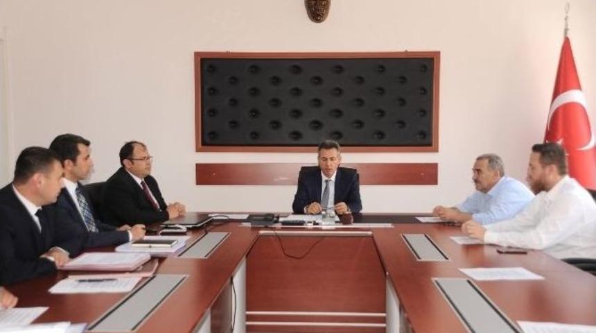 Bilecik’te Yeni Vali İle İlk Encümen Toplantısı