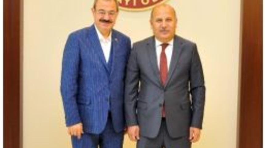 Başsavcı Abdullah Bayır&rsquo;dan Gso&rsquo;ya Veda Ziyareti