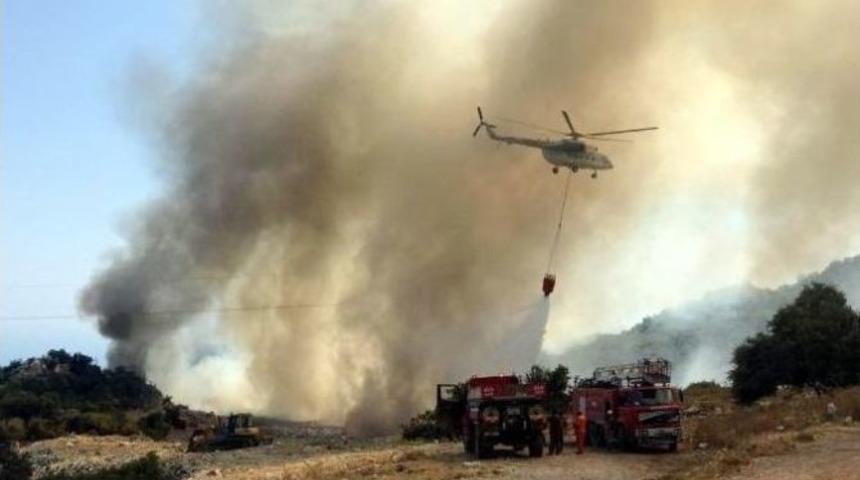 Demre&rsquo;deki Yangın Kontrol Altına Alındı