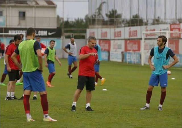 Trabzonspor Ersun Yanal Yönetiminde Çalıştı