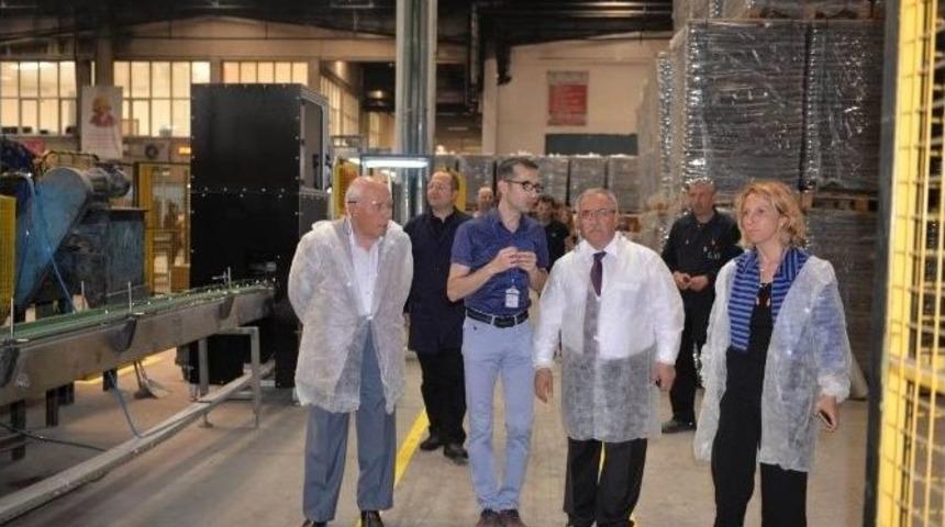 Vali, G&uuml;rallar&rsquo;ın Fabrikalarını Ziyaret Etti