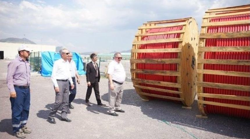 Osb Y&ouml;netim Kurulu Başkanı Tahir Nursa&ccedil;an G&uuml;neş Tarlalarını Ziyaret Etti