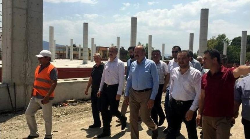 Ak Parti&rsquo;li &Ouml;z, Kuyucak Yatırımlarını Yerinde İnceledi