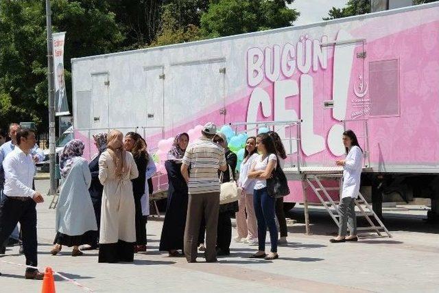 Mobil Kanser Tarama Tır’ı Erzincan’da