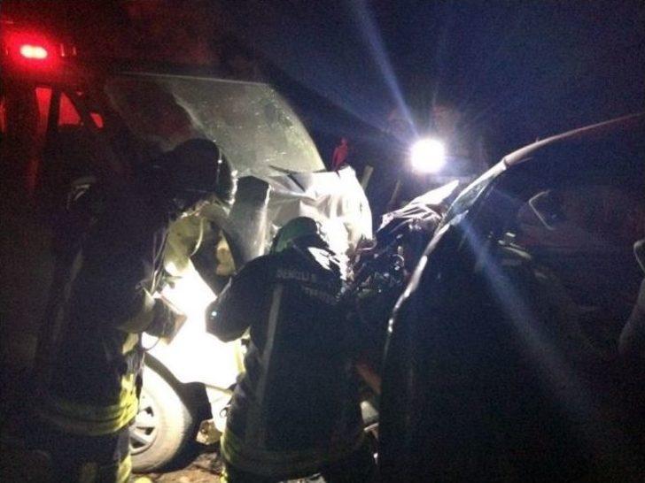 Denizli’de Trafik Kazası: 1 Ölü, 2 Yaralı
