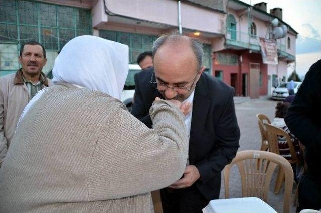 Bünyan Belediyesi İftar Sofrası Karakaya’da Kuruldu