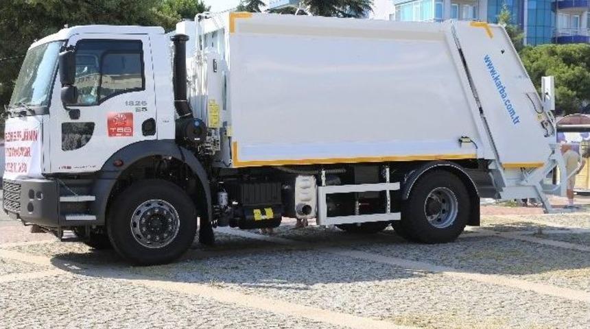 Belediye Ara&ccedil; Filosuna Yeni Bir &Ccedil;&ouml;p Kamyonu Daha Eklendi