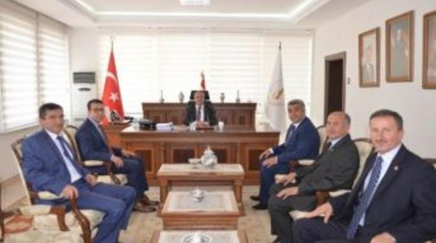 Hisarcık Heyeti&rsquo;nden Vali&rsquo;ye &rsquo;hoş Geldin&rsquo; Ziyareti