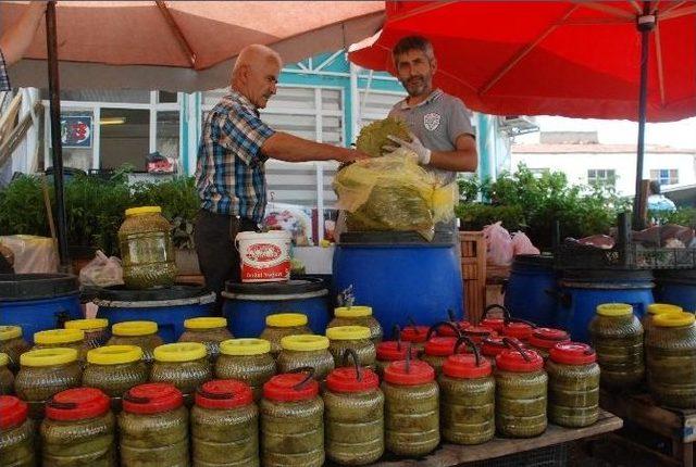 Tokat Salamura Bağ Yaprağı Fiyatlarında Artış