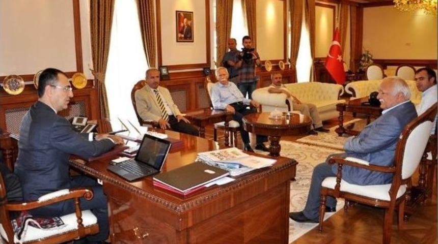 Mgc’den Vali Toprak’a Ziyaret