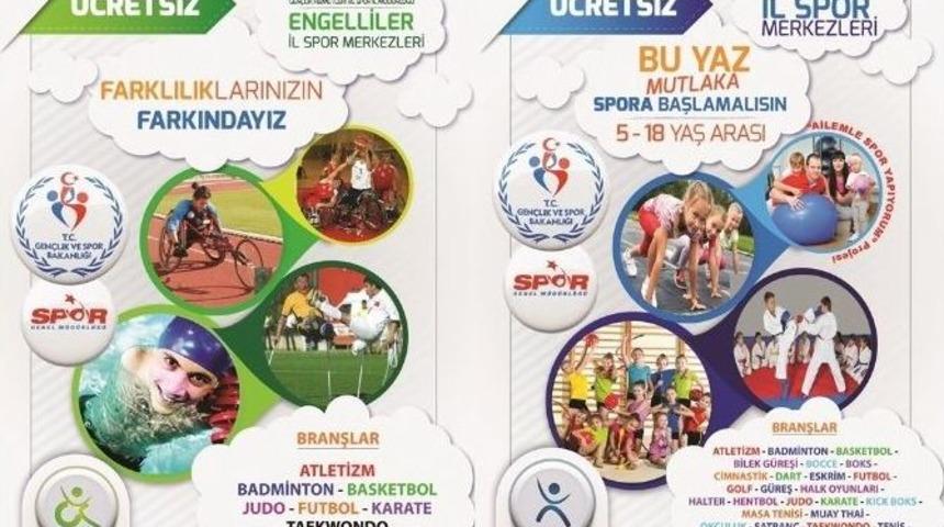 İl Spor Merkezlerimiz Kapılarını A&ccedil;ıyor