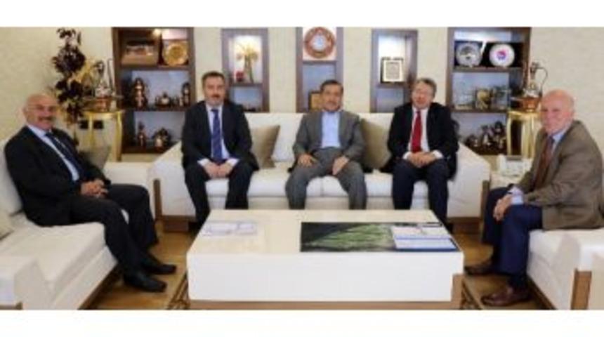 İller Bankası Başkanı &Uuml;st&uuml;n Başkan Sekmen&rsquo;i Ziyaret Etti