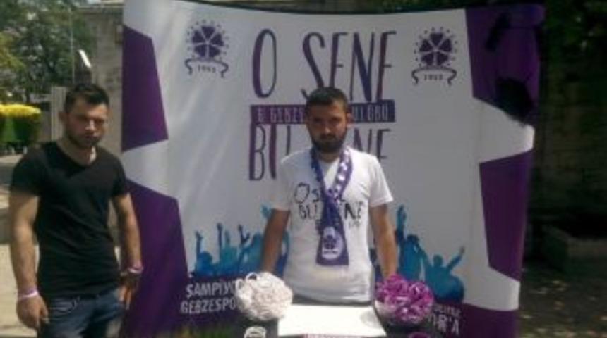 Gebzespor Y&ouml;netimi &ldquo;o Sene Bu Sene&rdquo; Bilekliklerini Satışa &Ccedil;ıkardı