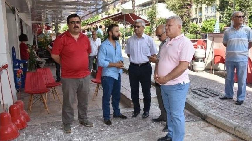 Başkan Yardımcısı Kula&rsquo;dan Esnafa Ge&ccedil;miş Olsun Ziyareti