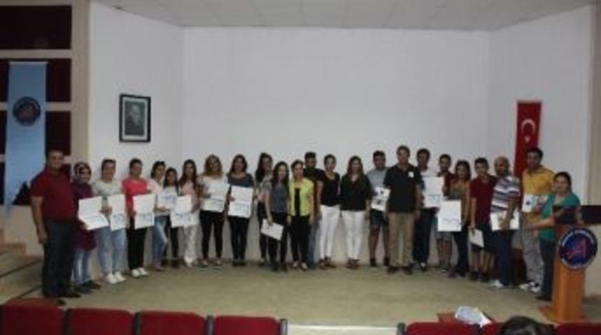 Manavgat Myo&rsquo;dan Teşekk&uuml;r Belgesi