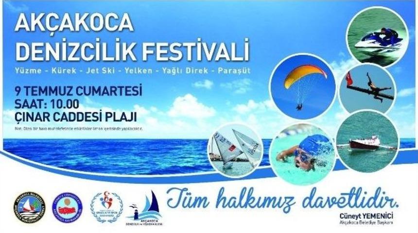 Ak&ccedil;akoca Denizcilik Festivali Yapılacak