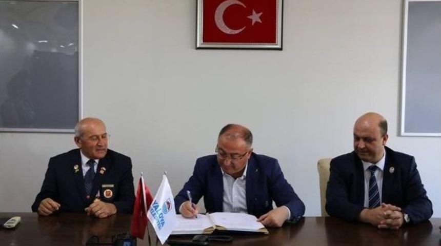 Yalova Belediyesi&rsquo;nden Şehit Ve Gazi Dernekleri İle Ortak &Ccedil;alışma Protokol&uuml;