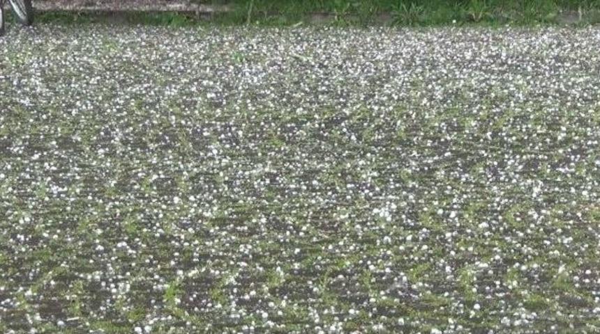 Kars’ı Dolu Vurdu