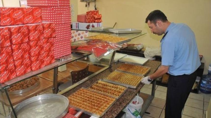 Bozüyük’te Pastanelere Bayram Denetimi