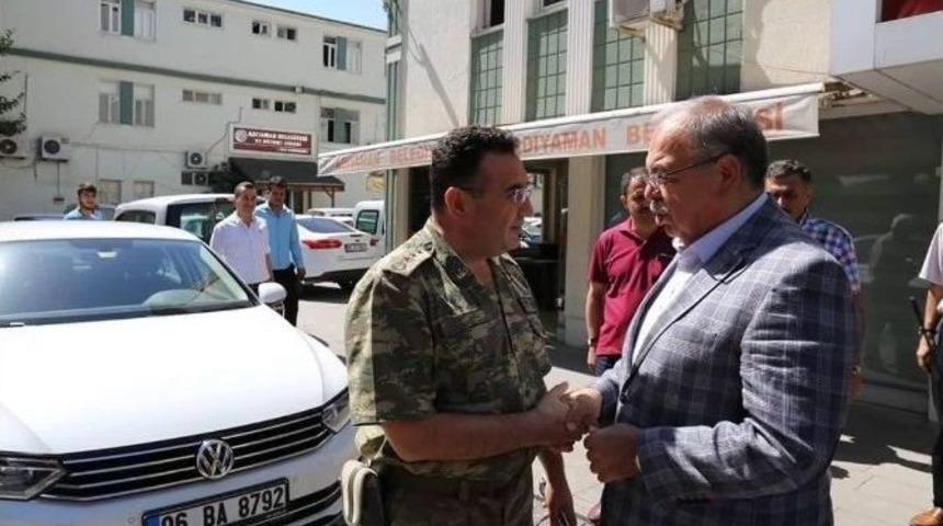 İl Jandarma Komutanı Koyuer&rsquo;den, Başkan Kutlu&rsquo;ya Veda Ziyareti