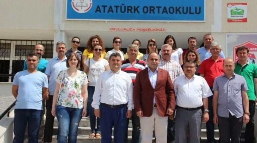 İl Milli Eğitim M&uuml;d&uuml;r&uuml; Aşım&rsquo;dan Okul Ziyareti