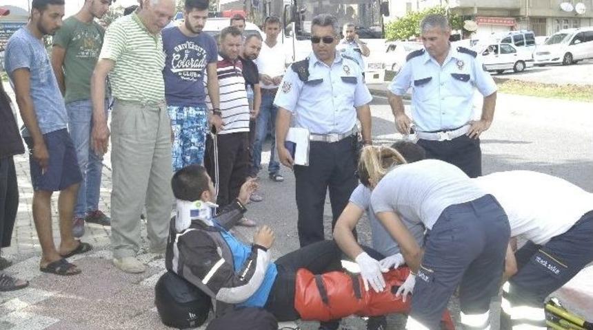 Tekirdağ&rsquo;da Trafik Kazası: 1 Yaralı