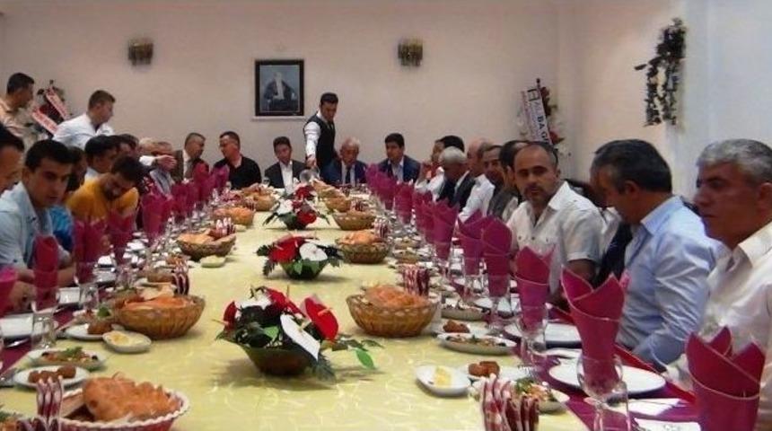 Erciş&rsquo;te Başsavcı Mehmet Topal Onuruna Veda Yemeği