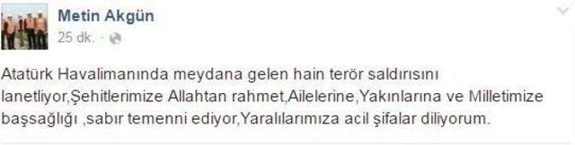 Tekirdağlı Vekiller Atatürk Havalimanı’ndaki Saldırıyı Kınadı