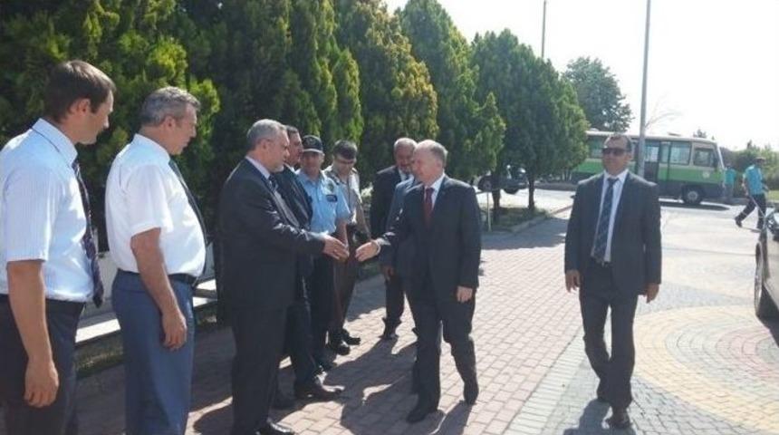 Tekirdağ Valisi Ergene Kaymakamını Ziyaret Etti