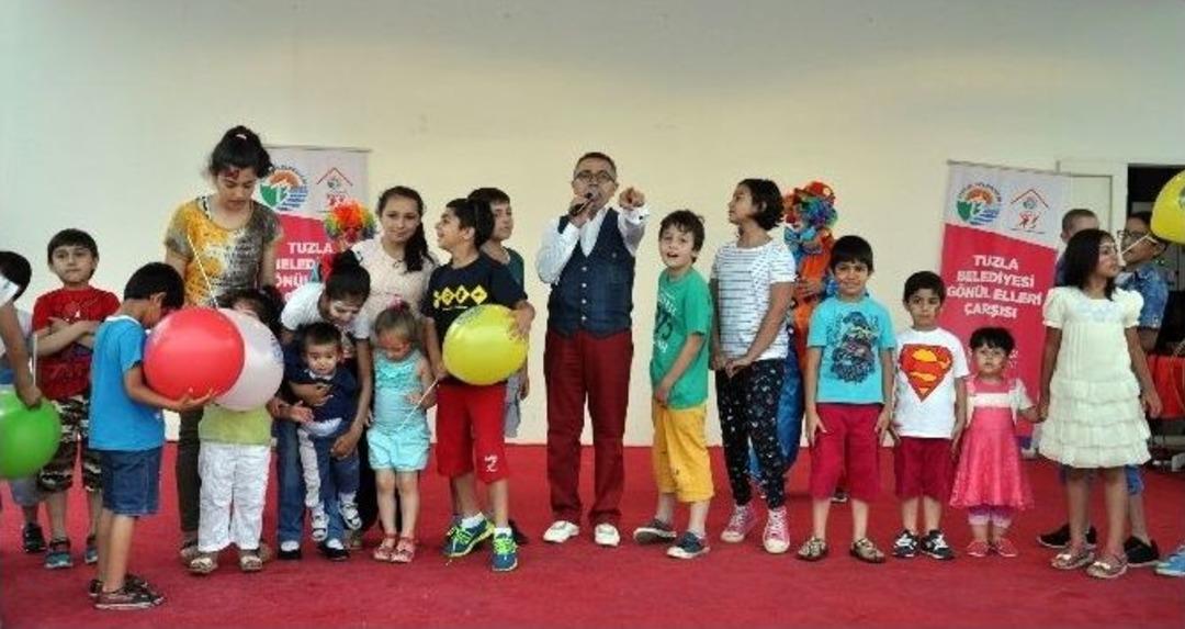 Tuzla Belediyesi, Yetim &Ccedil;ocuklara İftar Yemeği Verdi