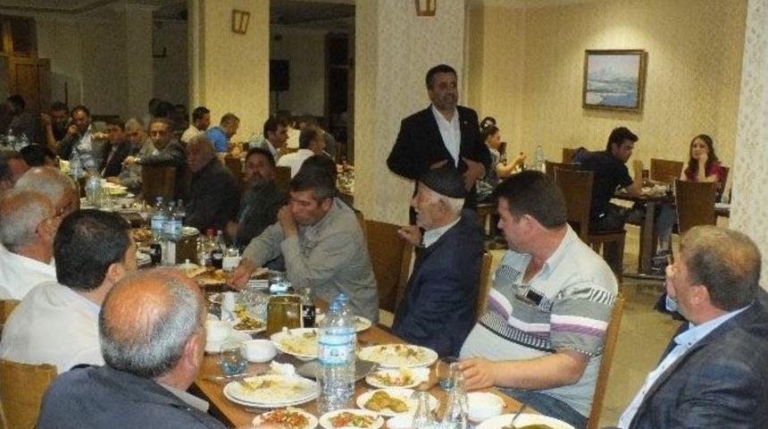 Malazgirt Ziraat Odası Başkanı Kılı&ccedil;, İftar Yemeği Verdi