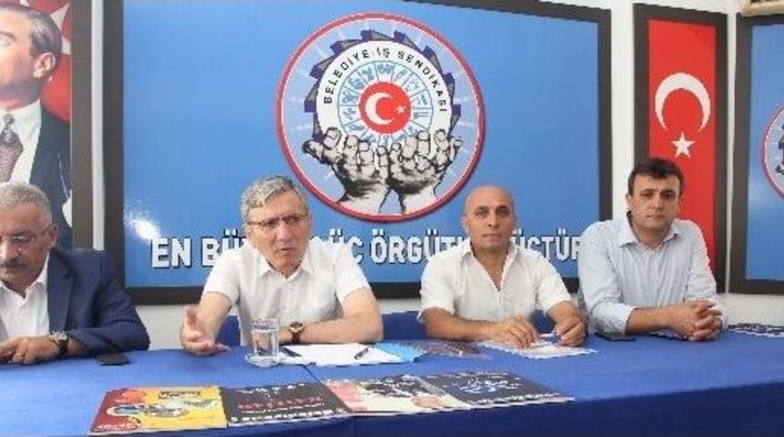Belediye-iş Sendikası Genel Başkanı Yurdakul, İş&ccedil;ilerle Buluştu