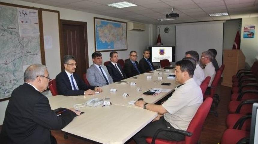 Jandarmadan Vali G&uuml;ven&ccedil;er&rsquo;e Brifing