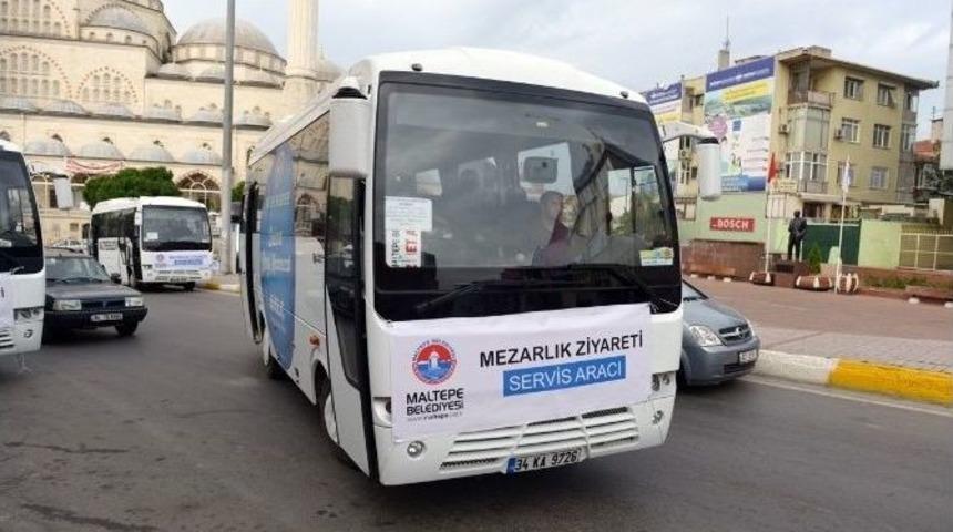 Bayramda Mezarlıklara &Uuml;cretsiz Servis