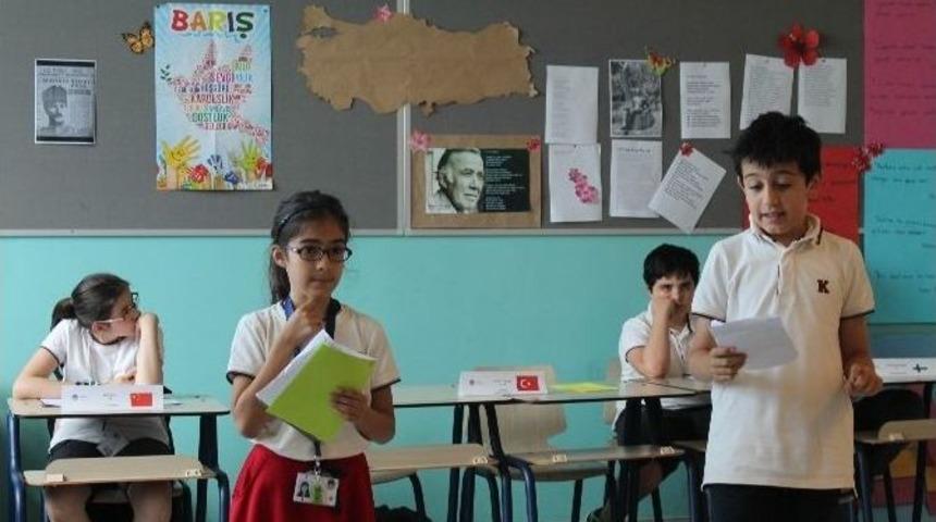 Minikler D&uuml;nya Sorunlarını Tartıştı