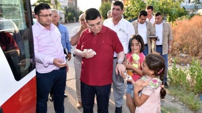 Tütüncü’den Çocuk İlgisi