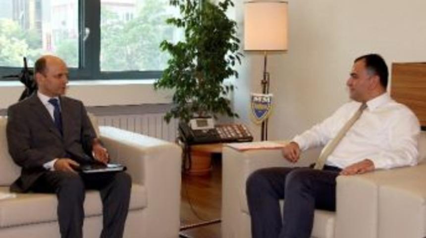 Çankaya Belediye Başkanı Taşdelen, Makedonya Büyükelçisini Ağırladı